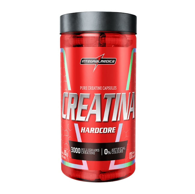 Creatina 100% Pura Integralmedica 120 Cápsulas